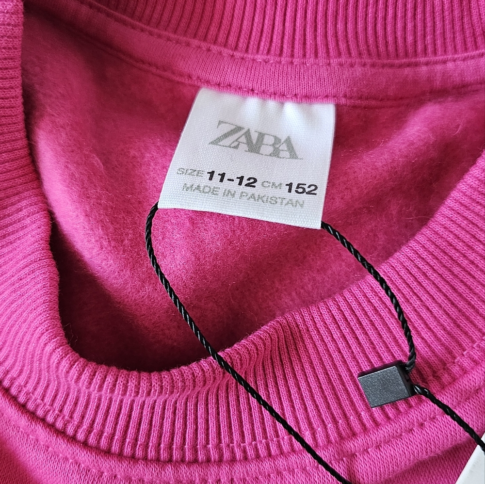 Zara Kids Fuchsia Sweatshirt and Joggers Set - Picture 3 of 3